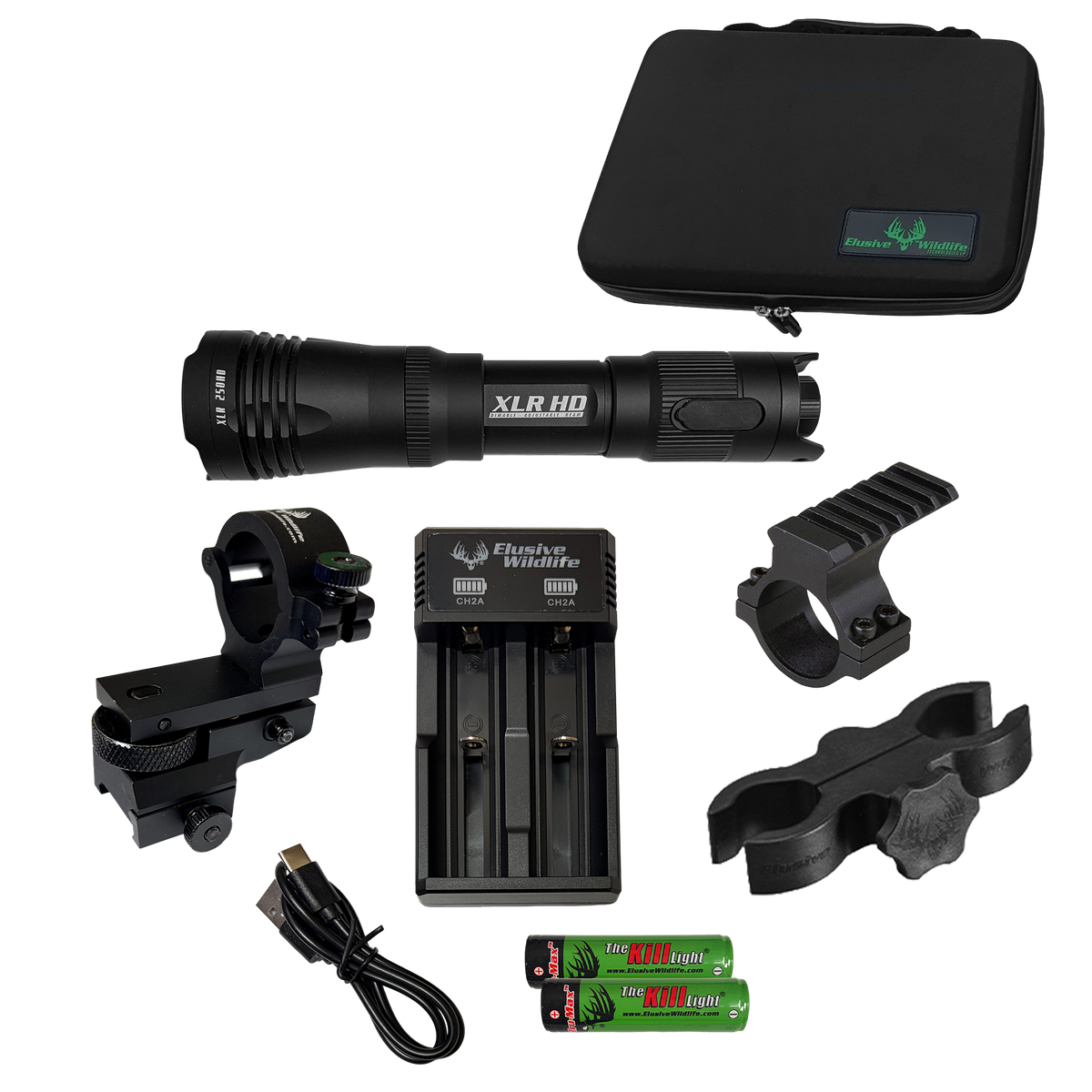 Kill Light XLR 250HD Zoom Focus Hunting Light Package – Elusive