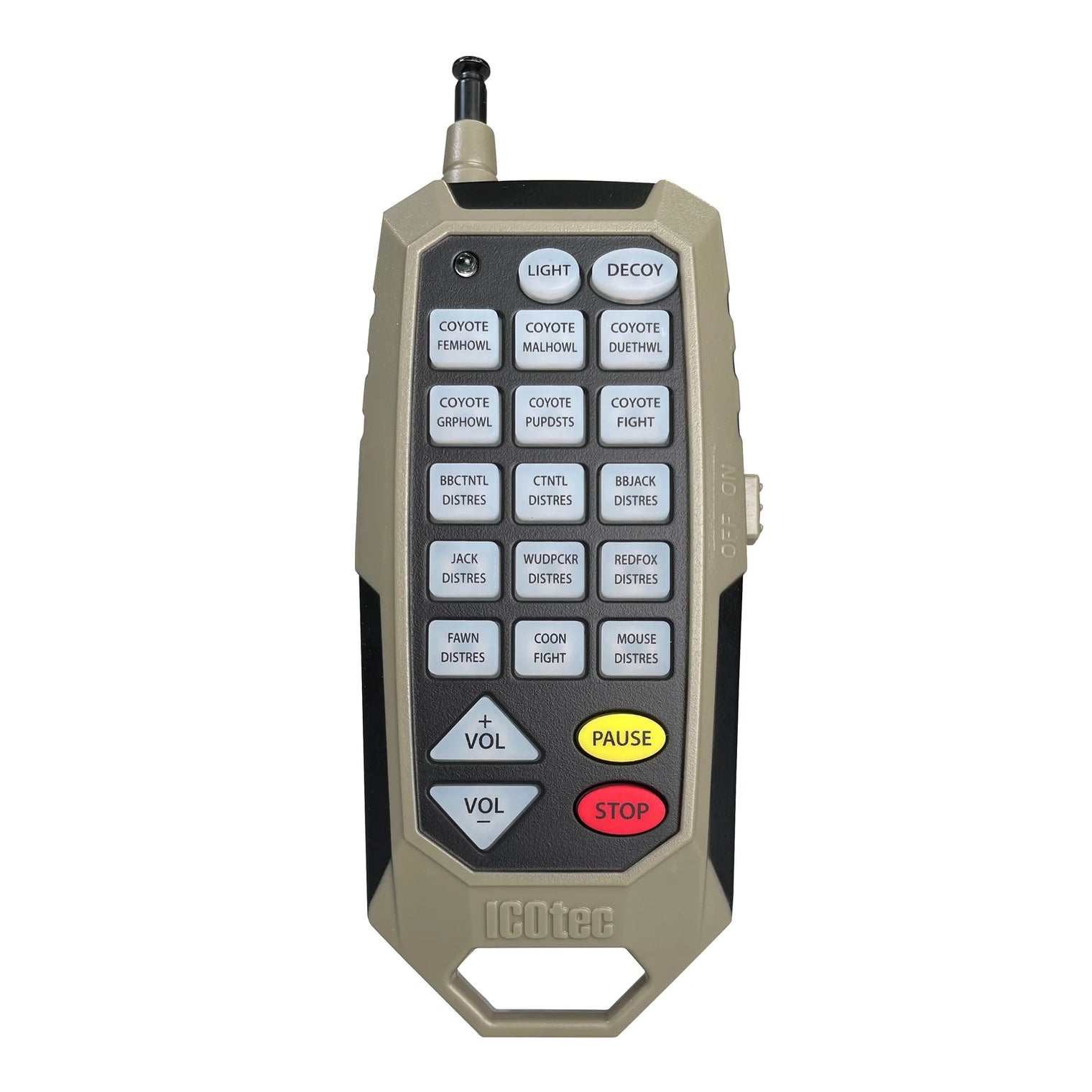 ICOtec 300+ Predator Call with Bluetooth (15 Fixed Calls)
