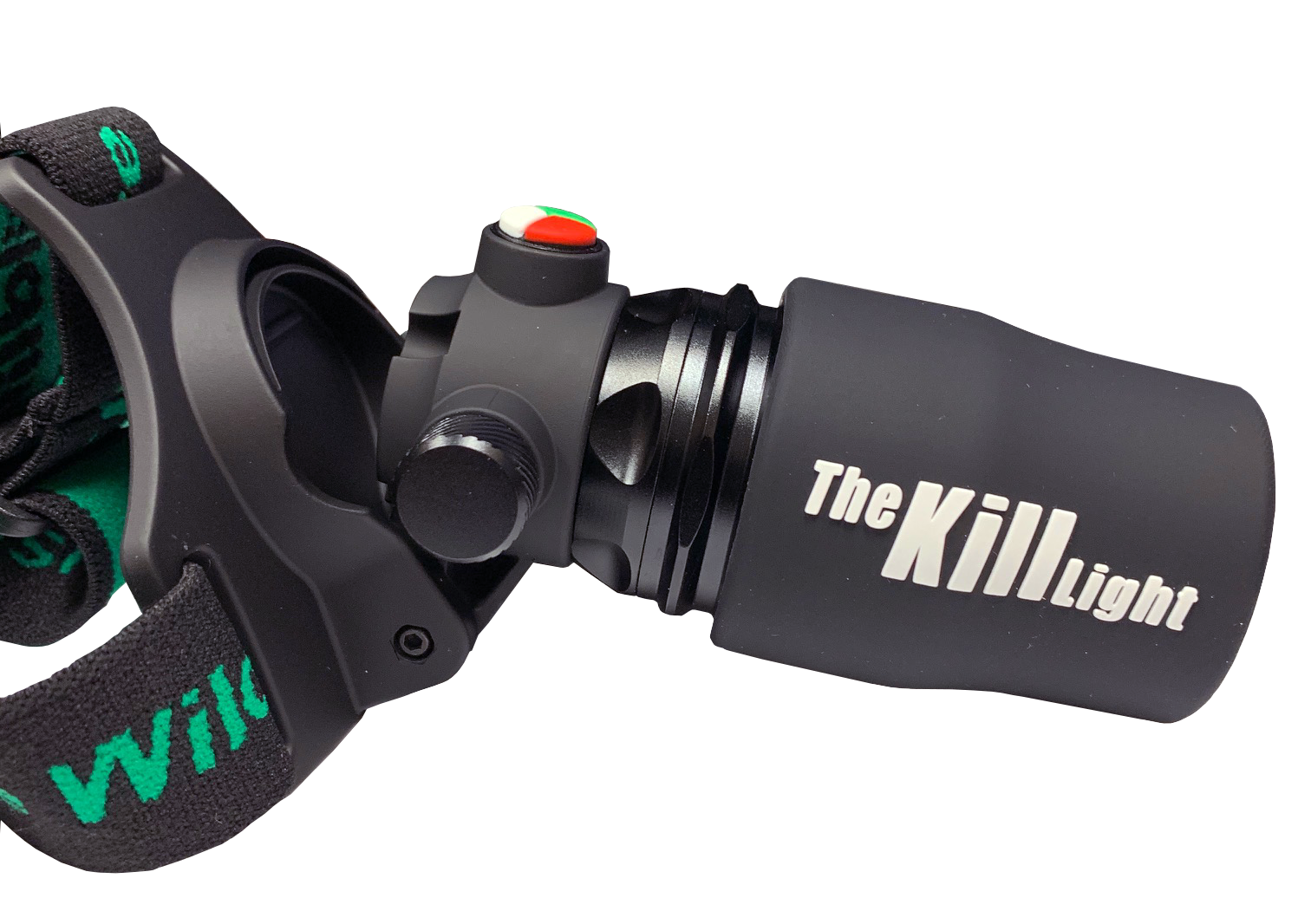 Elusive Wildlife 3 Color Pro Headlamp Kit with Adjustable Beam for Hunting, Hiking and Camping-Dimmable, Zoomable led headlamp with Over 200 Yards Distance High Power headlamps for Hunters