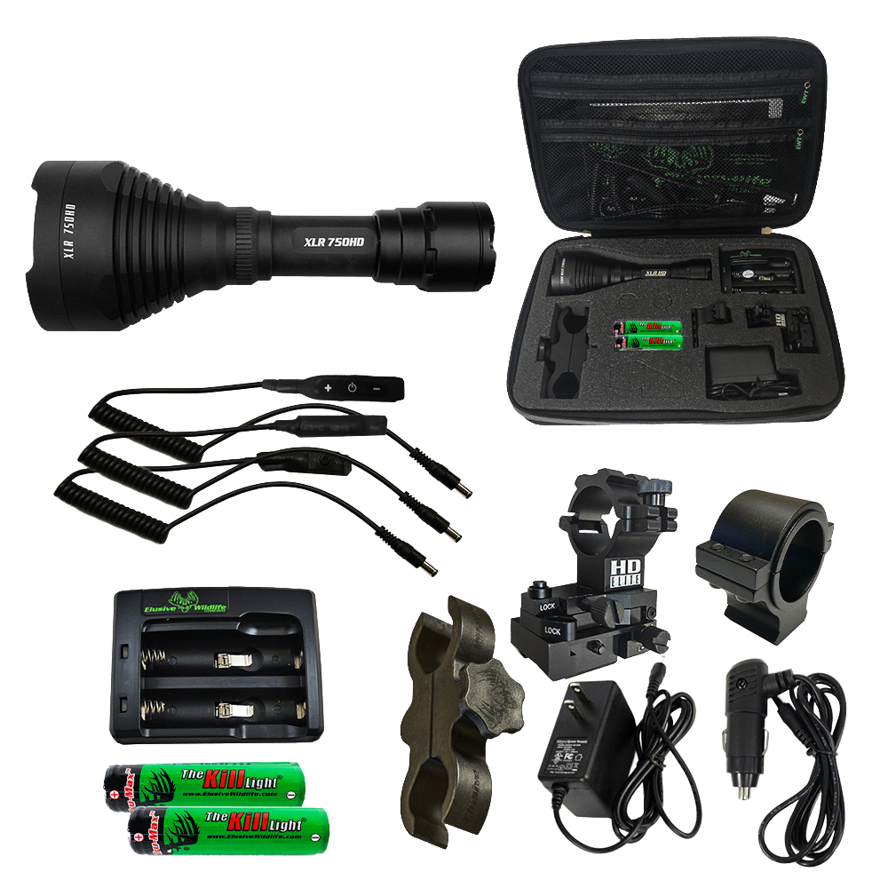 Kill Light XLR 750HD Zoom Focus Hunting Light Package