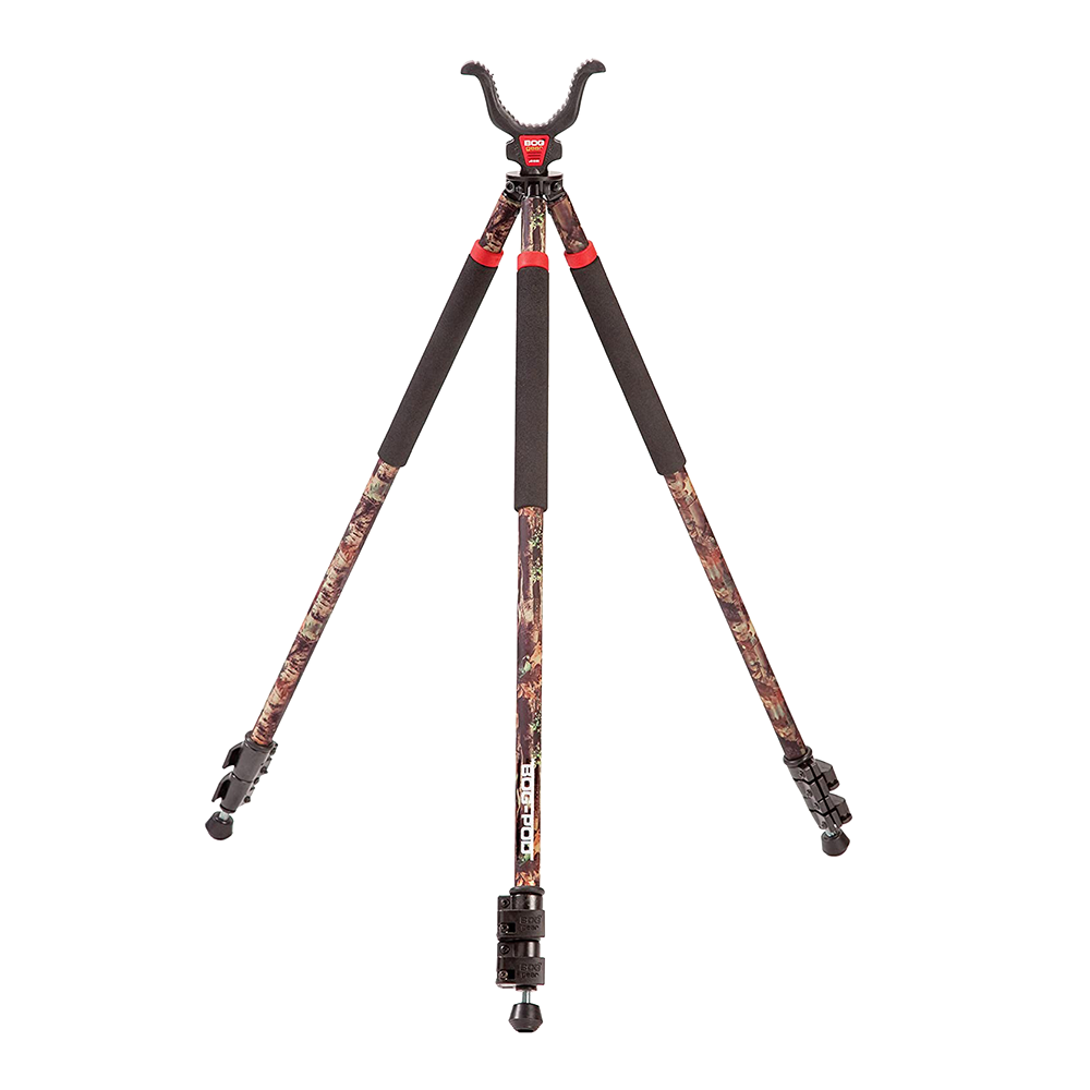 BOG POD Shooting Stick Tripod, CLD-3, Camo Legged Devil Tripod, Tall