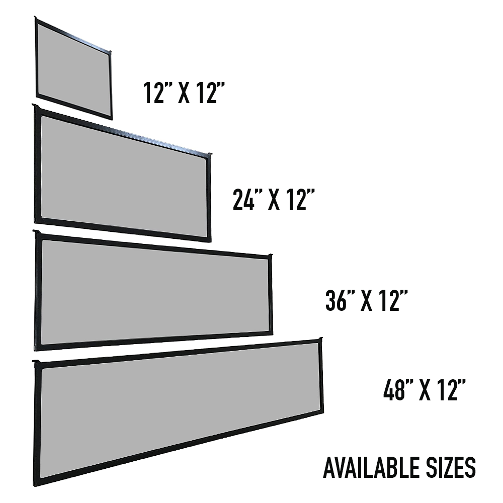 DeerView Blind Window Basic Hinge Glass Window for Deer Blinds and Shooting Houses