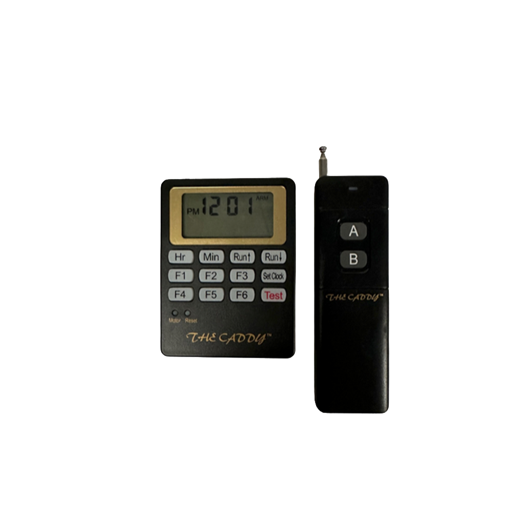 Sendero Outdoors THE CADDY Timer 6 or12 Volt Digital Timer with Wireless Remote for Spin & Light Function