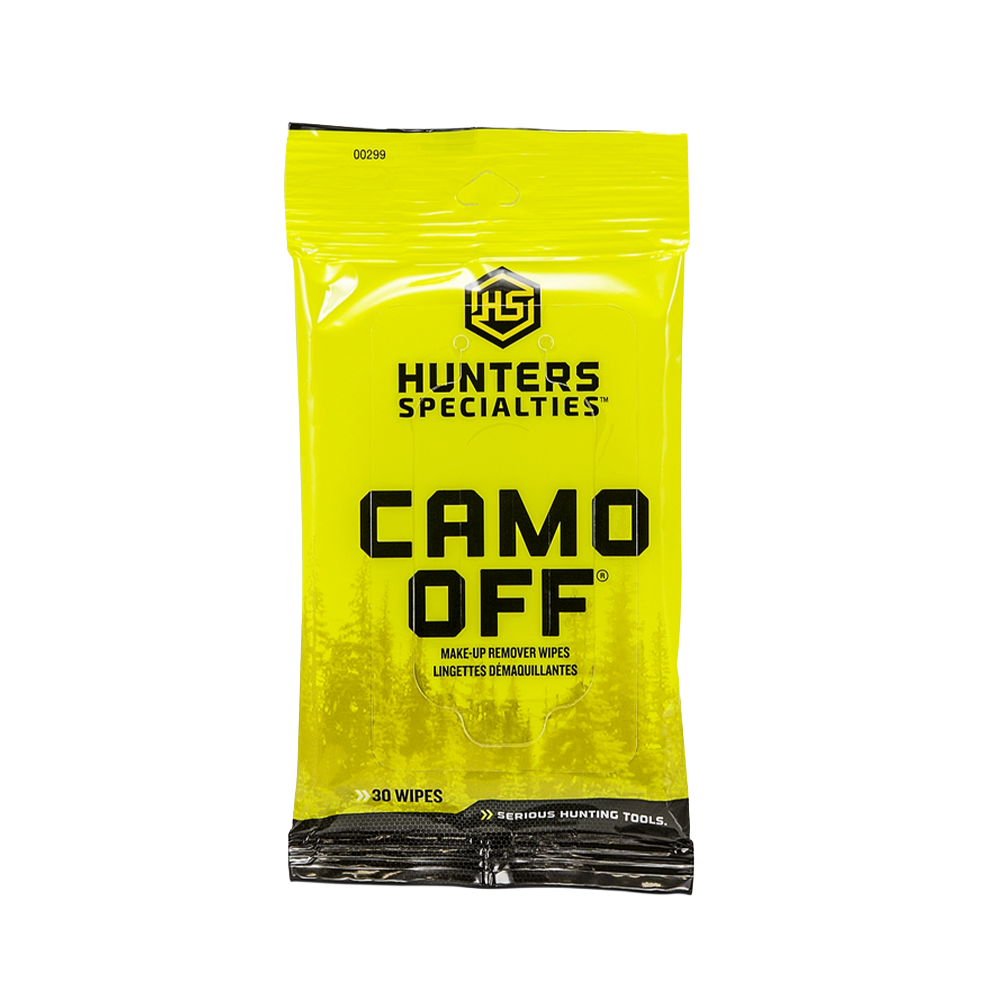 HUNTER SPECIALTIES Camo Off Makeup Remover Wipes