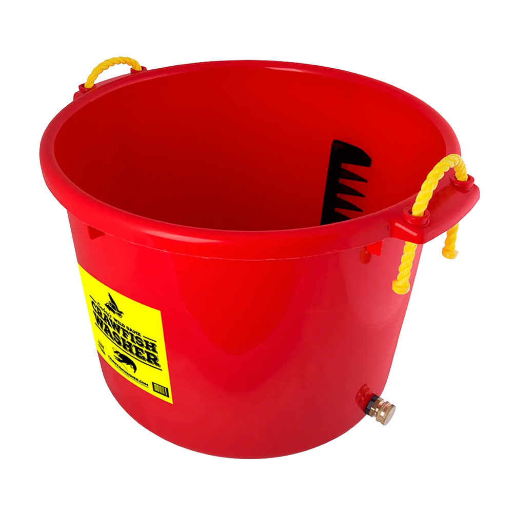 GAME WASHER -Crawfish and Jumbo Game Washer-Red