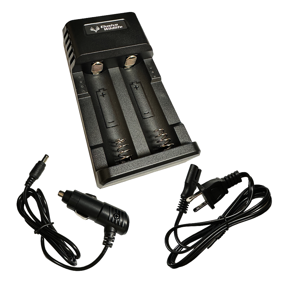 Kill Light Universal Battery Charger Kit-DELUXE 2 BAY