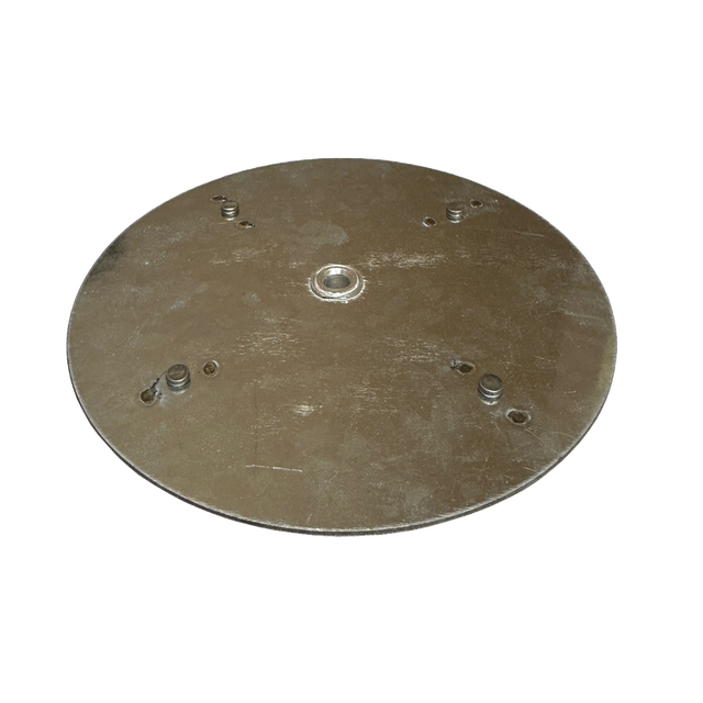 Fish Feeder Scatter Plate, 1/4 inch shaft