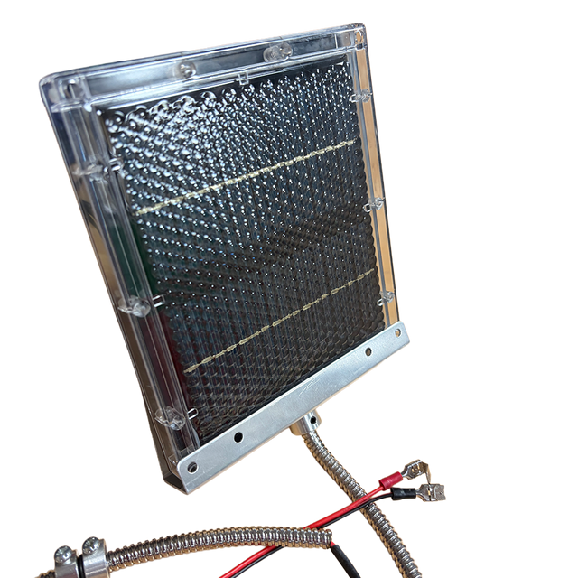 Elusive Wildlife 12 Volt Solar Panel for Wildlife Feeders – High Efficiency Solar Charger with Reinforced Cable & Mounting Bracket – Durable Weatherproof Design for Deer & Hog Feeders – Elusive Wildlife Technologies