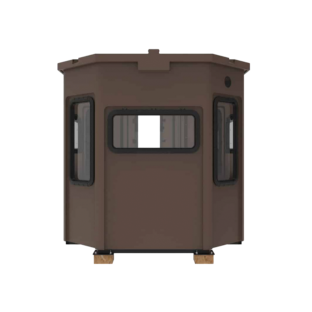 Grizzly Coolers - Box Blind With Ozone Ports - 6X6