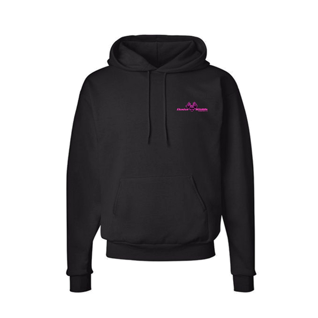 Elusive Wildlife Technologies Pullover Hoodie, HOT PINK