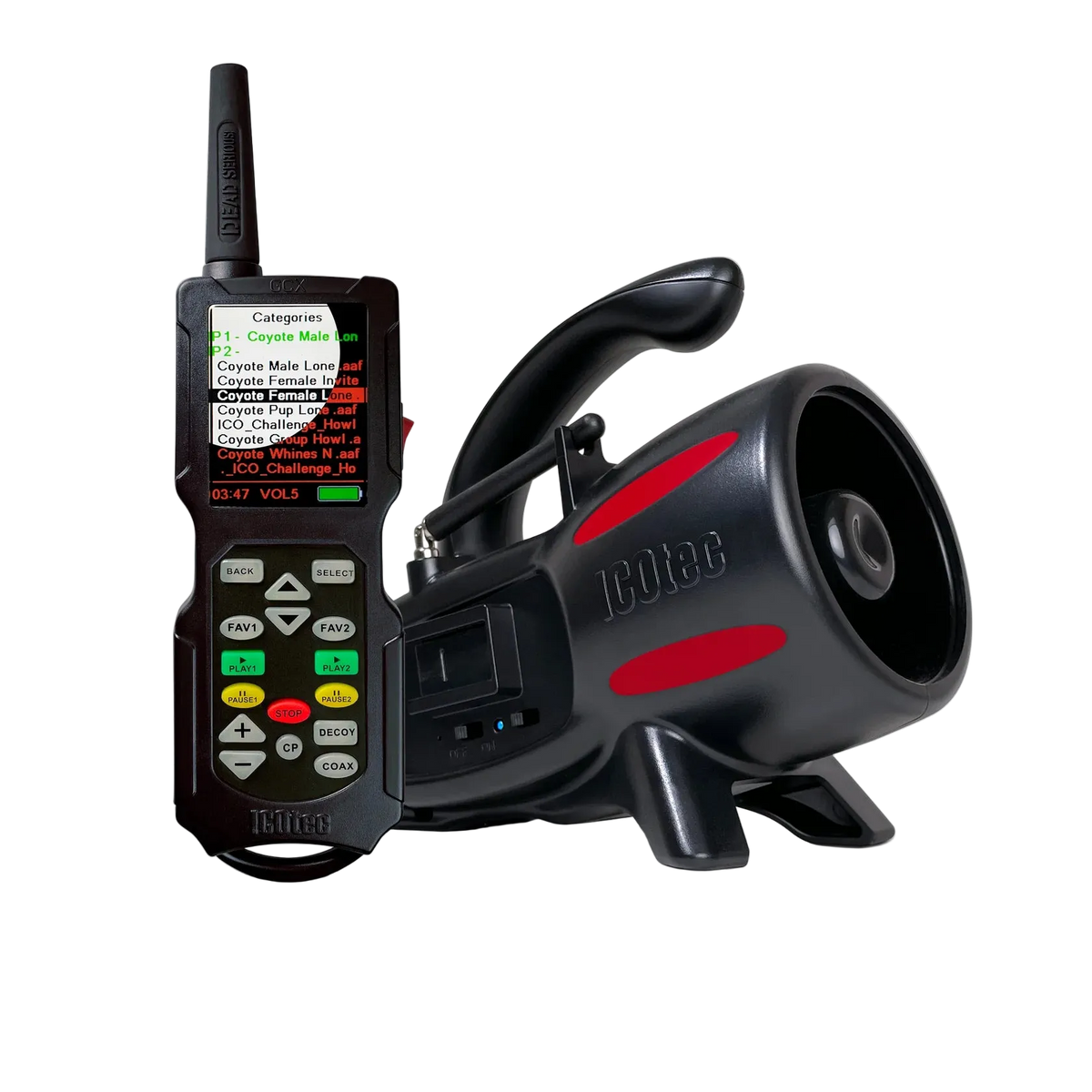 ICOtec Hellion+ Programmable Predator Call with Bluetooth