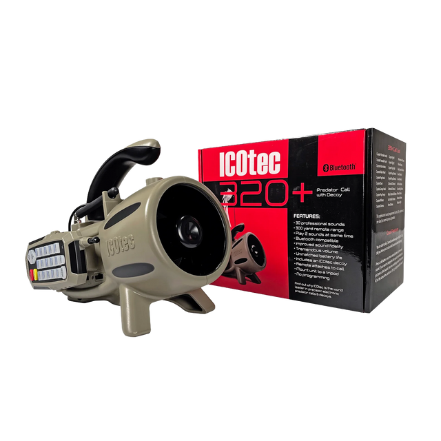ICOtec 320+ Predator Call with Bluetooth (30 Fixed Calls)