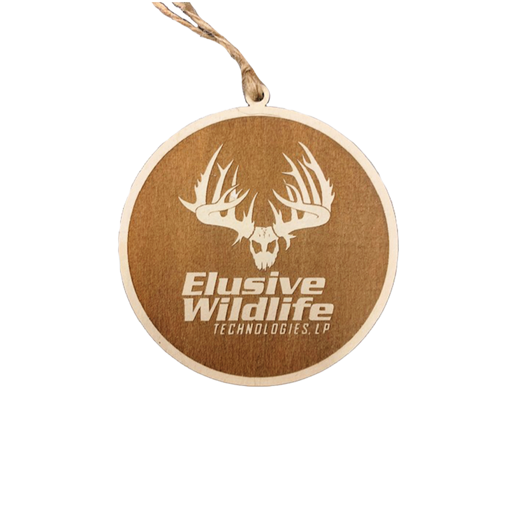 Elusive Wildlife Logo Ornament