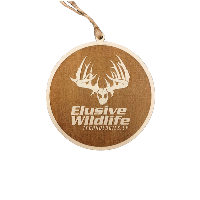 Elusive Wildlife Logo Ornament