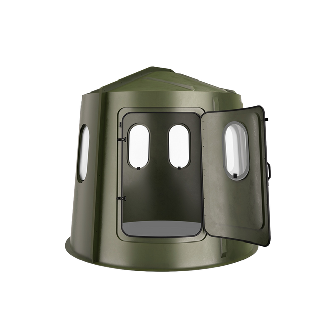 MAVERICK BLINDS Six Shooter -Hunting Blind-Green -Tinted Windows