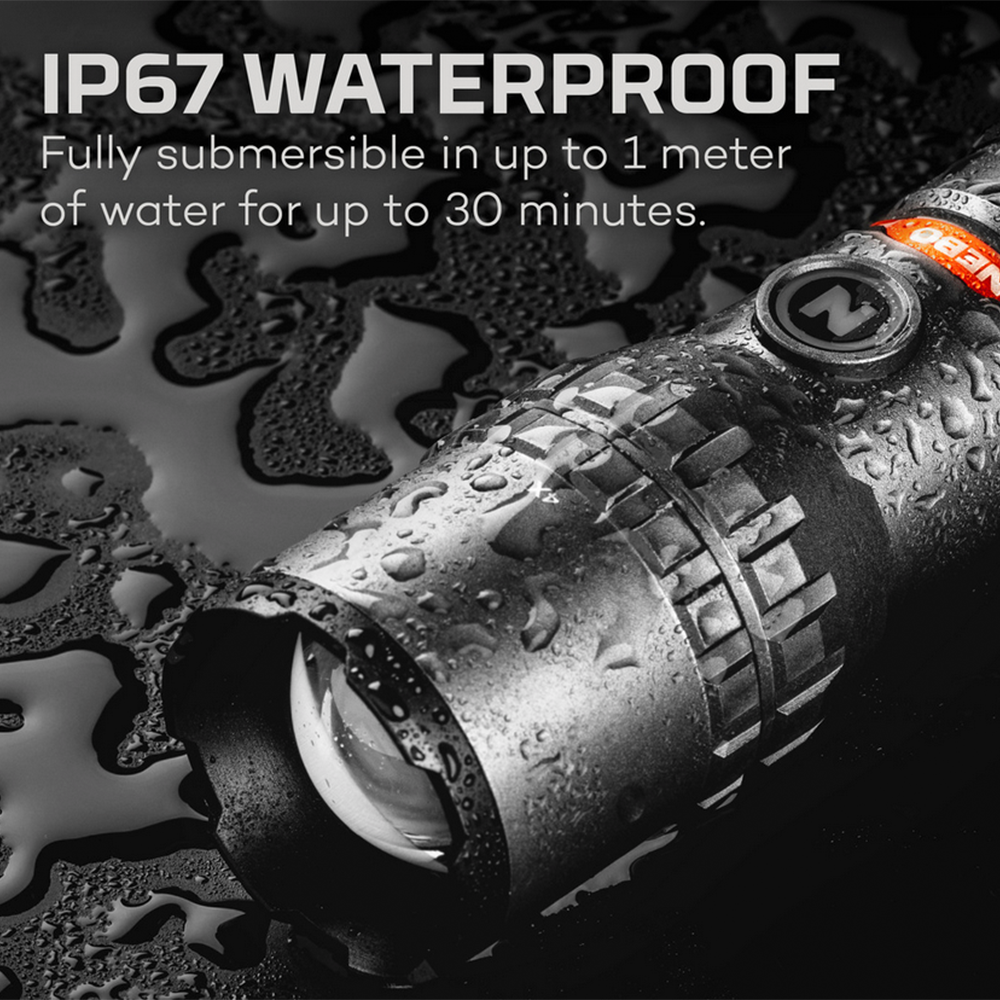 NEBO SLYDE King 2K, Rechargeable, Waterproof, 2000 Lumen Flashlight