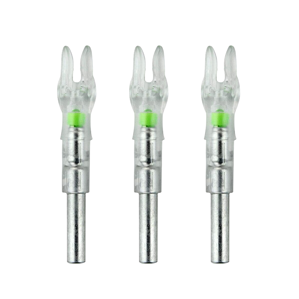 NOCTURNAL Lighted Nocks, 3-Pack Universal Fit