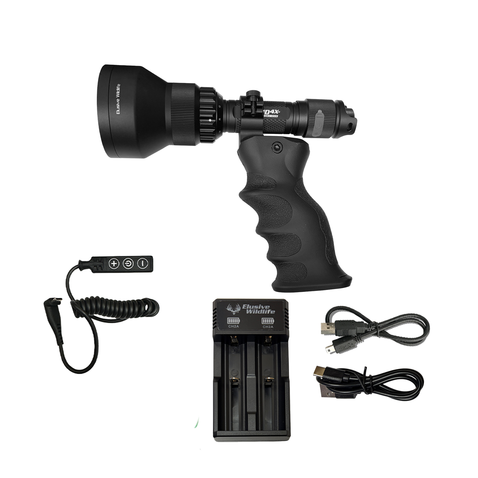 Kill Light HD4 PREDATOR PACK - 4 Color Night Hunting Light Kit for Coyotes and Hog Hunting