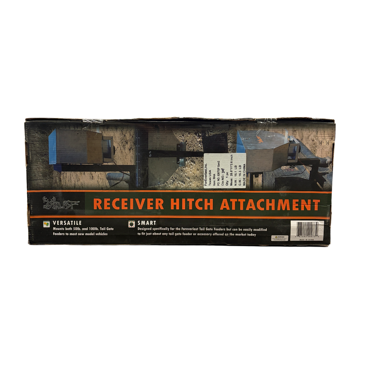 FOREVERLAST G2 ROAD FEEDER RECEIVER HITCH ATTACHMENT
