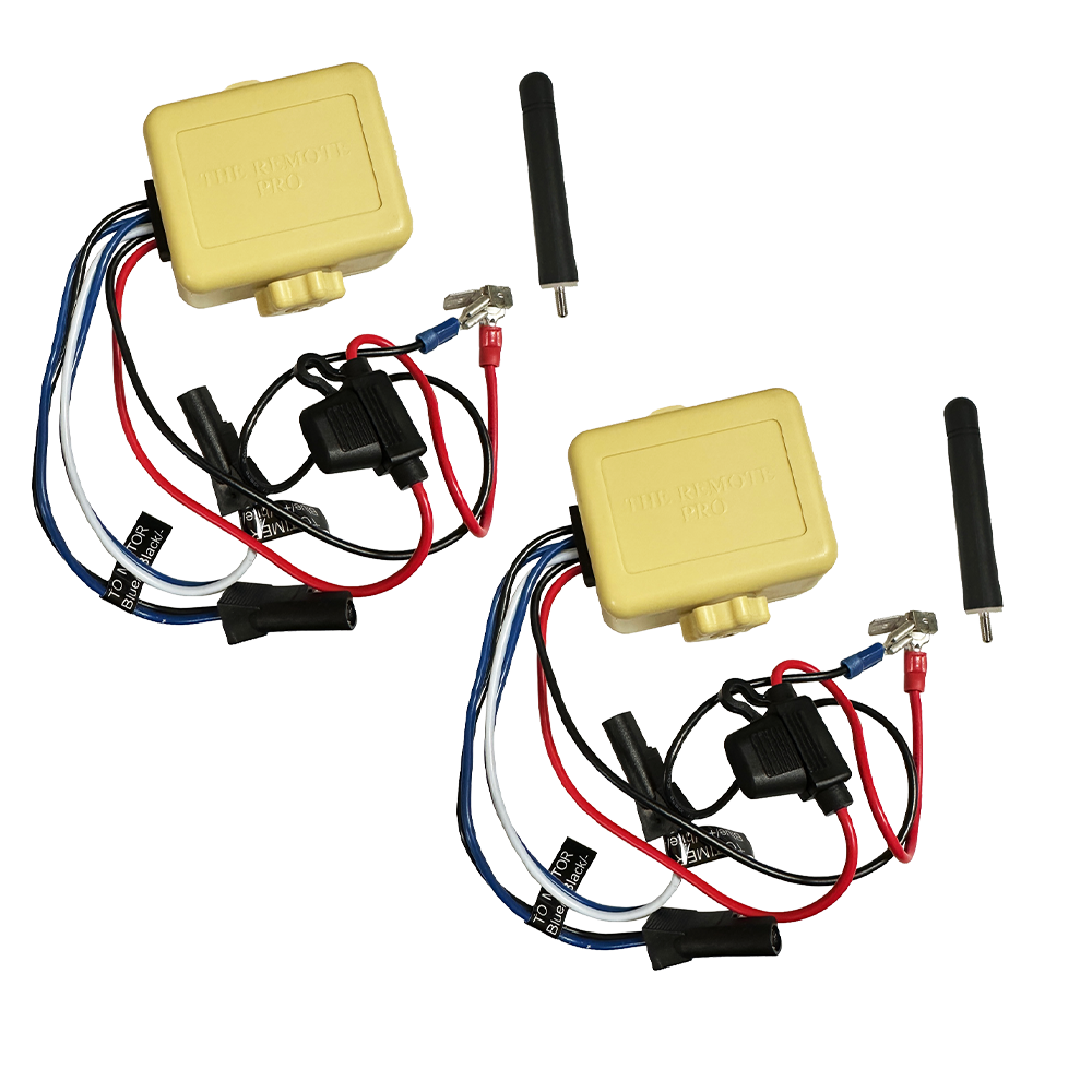 THE REMOTE PRO, 10 Channel Universal Wildlife Feeder Remote Control - Twin Pack