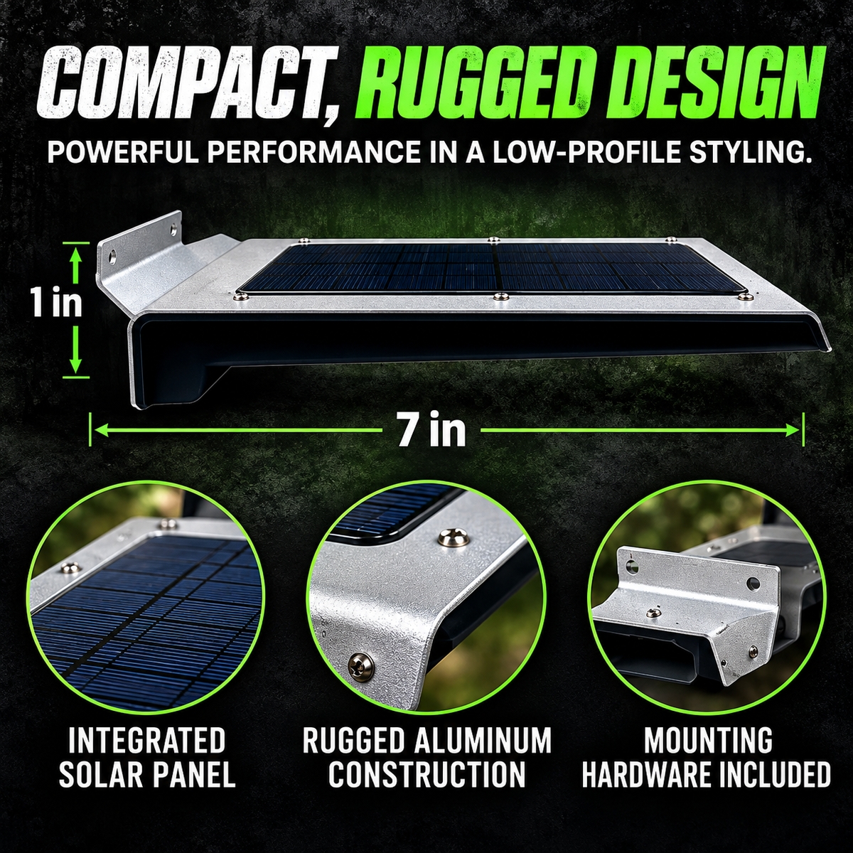 Kill Light® Sportsman Motion Activated Feeder Light – Solar Powered LED Feeder Light with Anti-Spook Technology