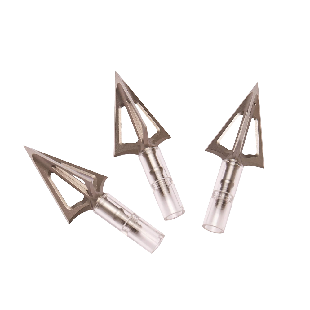 G5 Striker Magnum Fixed 4 Blade Broadhead, 3 Pack 1.5in. Cutting Diameter, .030in. Steel Lutz Blades