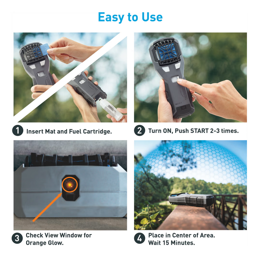 ThermaCELL Mosquito Repellant Kit -GREY