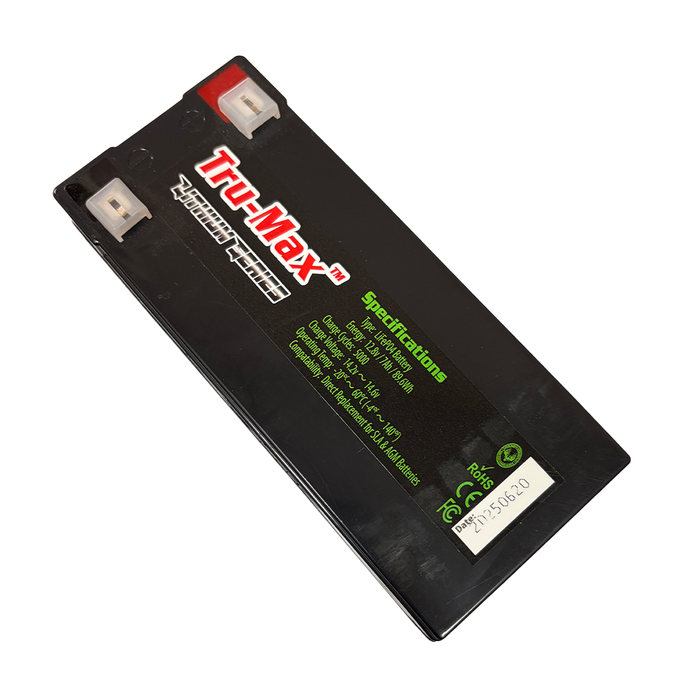 TRUMAX Lithium Series 12 Volt 7aH Deep Cycle Rechargeable LifePO4 Batteries for Wildlife Feeders