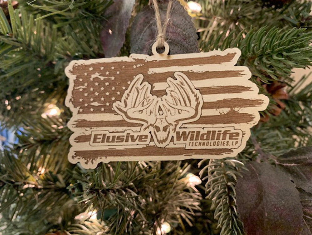 Elusive Wildlife Logo Ornament