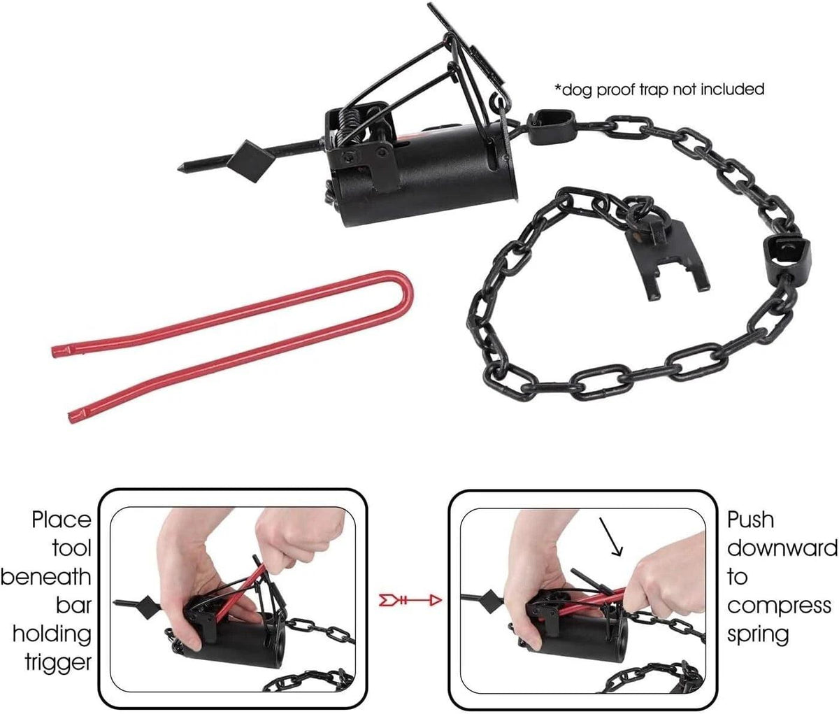 DUKE ANIMAL TRAPS Trap DP Set Tool