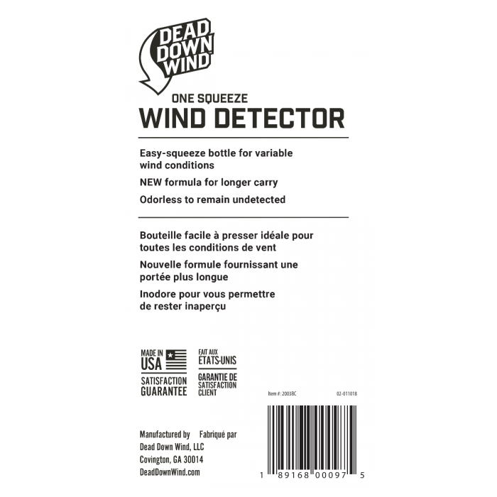 DEAD DOWN WIND -Wind Detector
