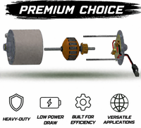 High Output Feeder Motor -1/4 Inch Shaft