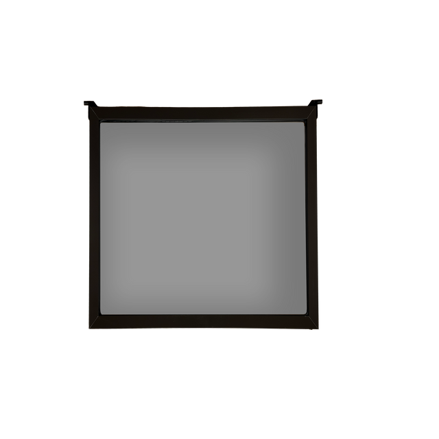 The Original Deer Blind Window - Swing Sash, Tab Mount Weather Protected Window