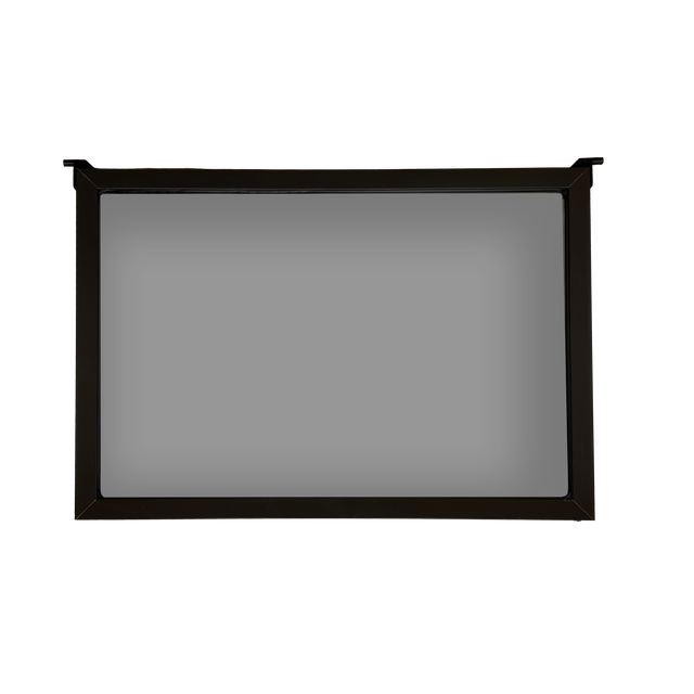 The Original Deer Blind Window - Swing Sash, Tab Mount Weather Protected Window