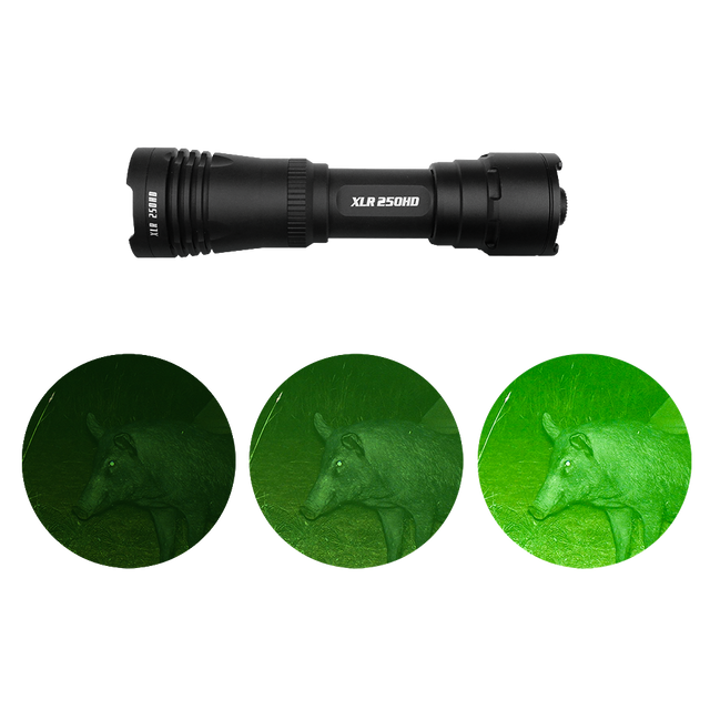 Kill Light® 250HD Zoom Focus Hunting Flashlight | Adjustable Beam LED Light for Hog, Coyote & Predator Hunting