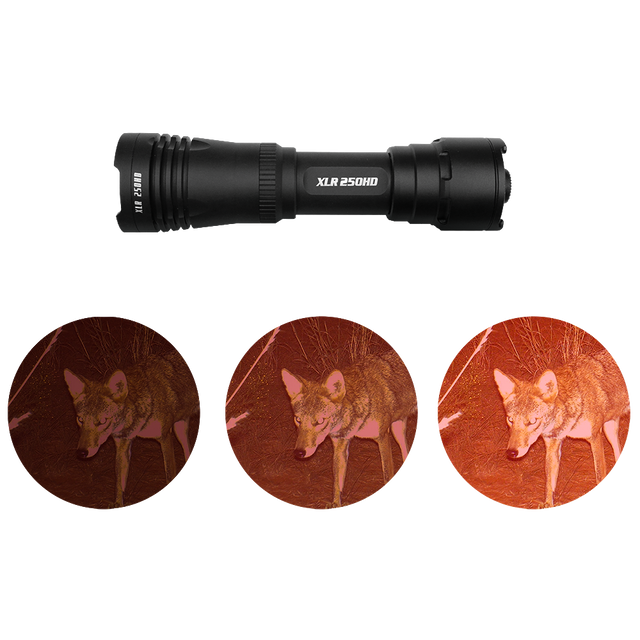 Kill Light® 250HD Zoom Focus Hunting Flashlight | Adjustable Beam LED Light for Hog, Coyote & Predator Hunting
