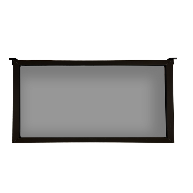 The Original Deer Blind Window - Swing Sash, Tab Mount Weather Protected Window