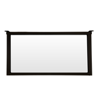 The Original Deer Blind Window - Swing Sash, Tab Mount Weather Protected Window