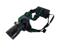 Elusive Wildlife 3 Color Pro Headlamp Kit with Adjustable Beam for Hunting, Hiking and Camping-Dimmable, Zoomable led headlamp with Over 200 Yards Distance High Power headlamps for Hunters