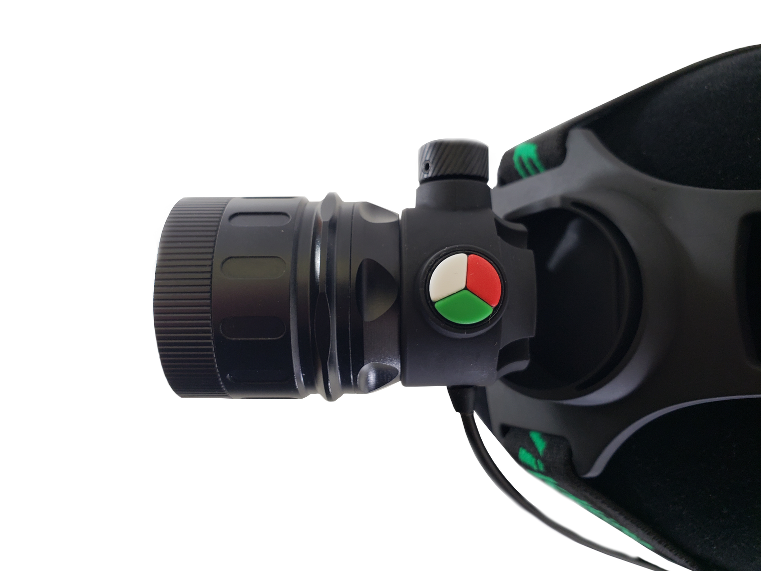 Elusive Wildlife 3 Color Pro Headlamp Kit with Adjustable Beam for Hunting, Hiking and Camping-Dimmable, Zoomable led headlamp with Over 200 Yards Distance High Power headlamps for Hunters