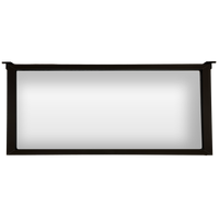 The Original Deer Blind Window - Swing Sash, Tab Mount Weather Protected Window