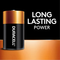 DURACELL Coppertop Battery D Cell Coppertop 4 Pack