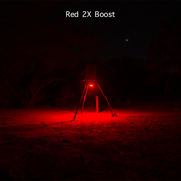 Elusive Wildlife Kill Light Pro 3 Color Feeder Light - Best Hunting Light for Deer Feeders/Hog Hunting - Motion Activated, Portable