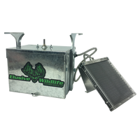 Elusive Wildlife Premium 12 Volt Feeder Control Box with The Timer and Cable Solar Panel
