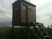 DeerView Blind Window Horizontal Slider Glass Windows for Hunting Blinds and Shooting Houses