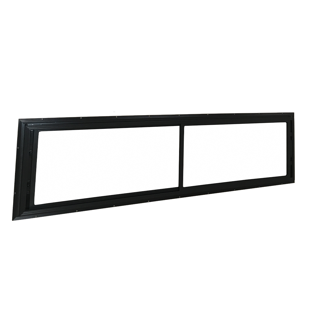 DeerView Blind Window Horizontal Slider Glass Windows for Hunting Blinds and Shooting Houses