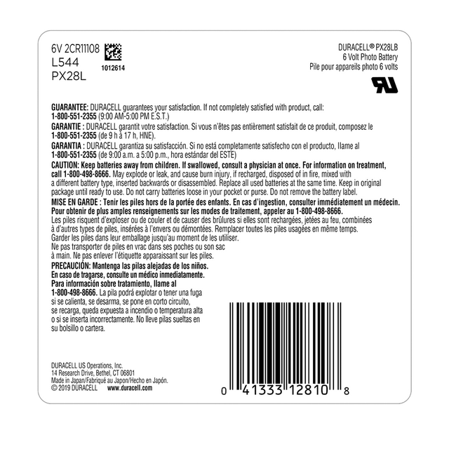 DURACELL 28L Battery