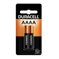 DURACELL AAAA Battery, 2 Pack