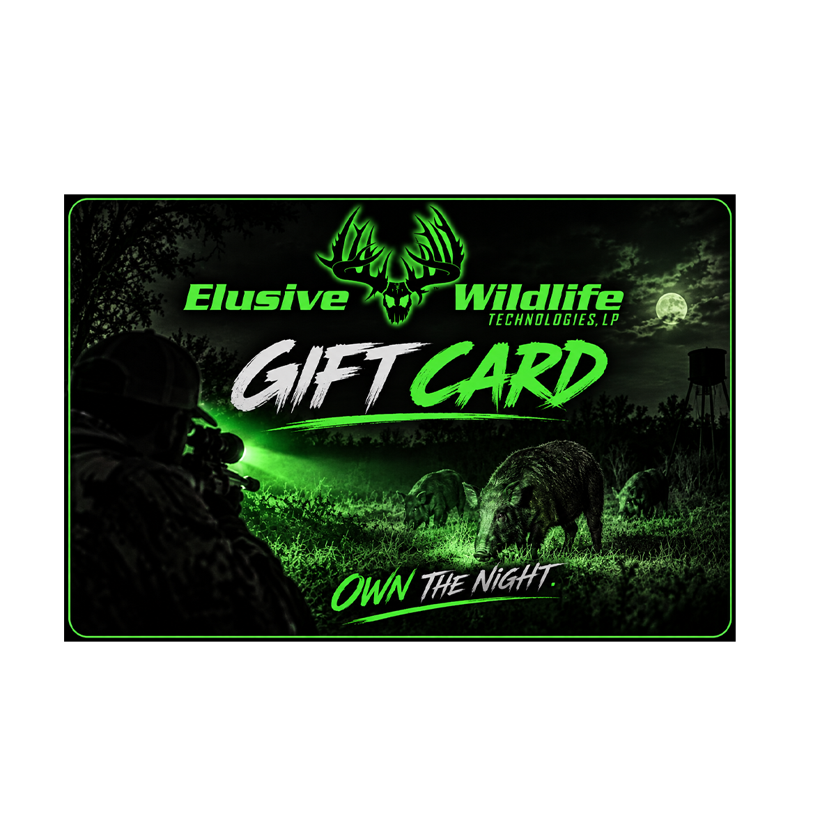 Elusive Wildlife Gift Cards