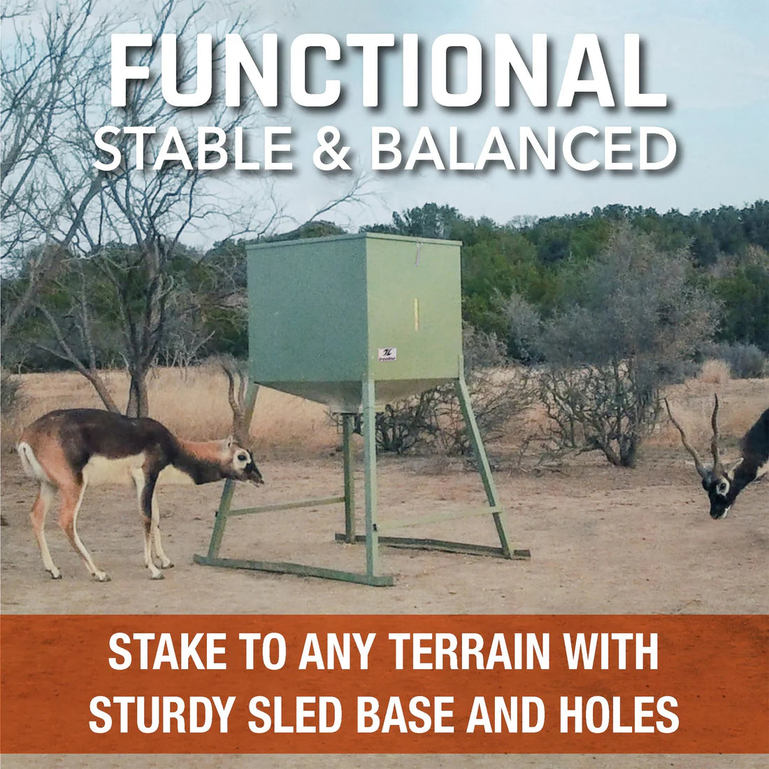 TREELINE 600lb. Corn Feeder